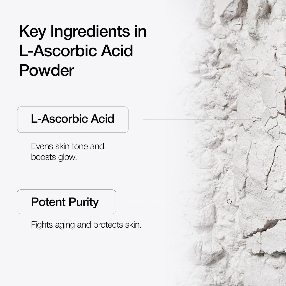 100% L-Ascorbic Acid Powder